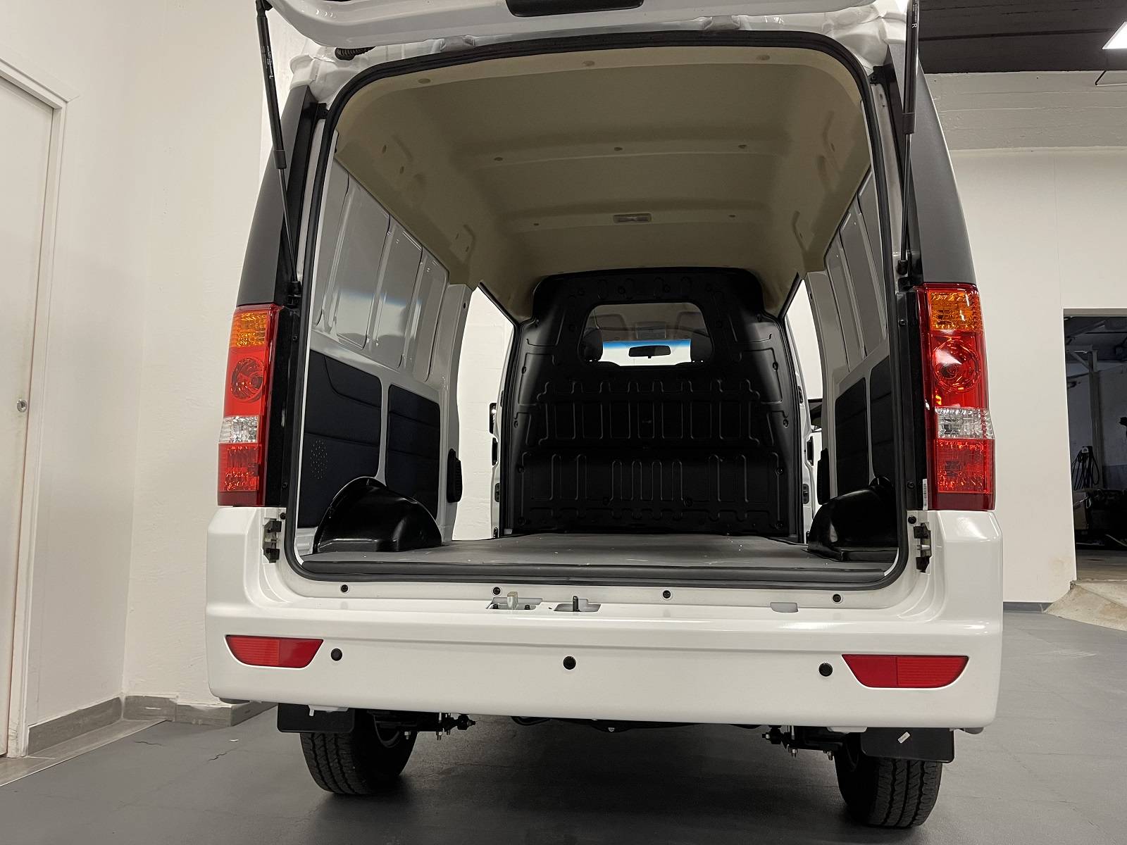 quel est le véhicule utilitaire électrique pas cher pour les professionnels proche de Poissy - vue espace de chargement