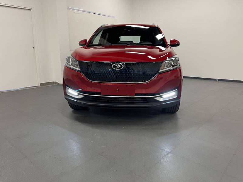 voiture 100 % électrique SERES 3 rouge version luxe pas chère à Mantes la Ville - vue 3/4 avant